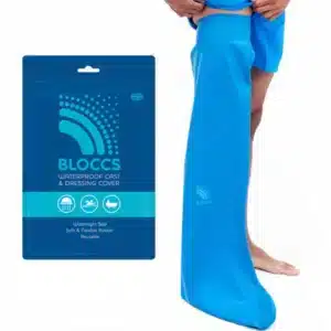 Bloccs Waterproof Cast Cover, Adult Leg