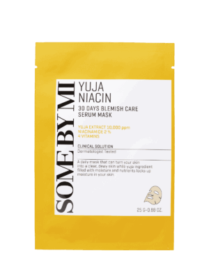 SOME BY MI Yuja Niacin Blemish Serum Mask